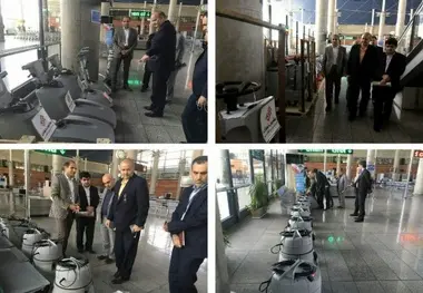 بهره برداری از 50 دستگاه انواع ماشین آلات مکانیزه نظافت
