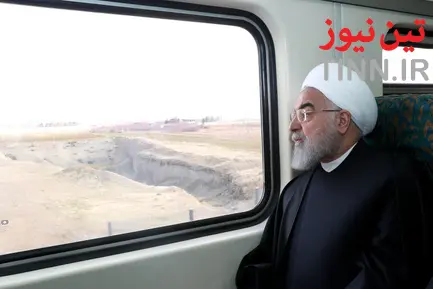 سفر مترویی دکتر روحانی به هشتگرد