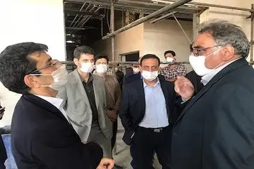 بازدید رئیس مرکز تحقیقات راه، مسکن و شهرسازی از پارک علمی - تحقیقاتی استان اصفهان 