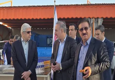 بازدید هیئت اعزامی انجمن صنفی شرکت‌های حمل و نقل ریلی از پایانه راه‌آهن سرخس
