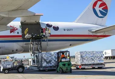 Cherry Express' B777 freighter visits Sea-Tac Airport