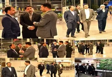 بازدید وزیر امور اقتصادی و دارایی از فرودگاه‌ های  گلستان 