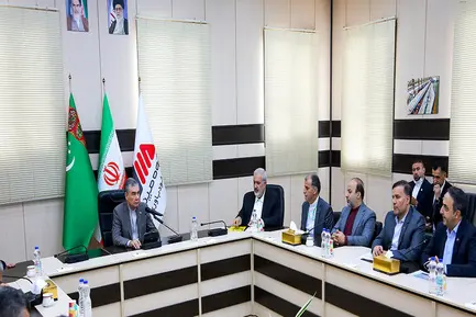 بازدید رهبر ملی ترکمنستان از گروه مپنا  (5)
