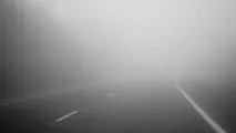 مه و باران در محورهای همدان