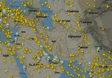 کاهش سهم پروازهای عبوری از آسمان ایران/ بازگشت به سطح پیش از بحران چند سال زمان می برد؟ 