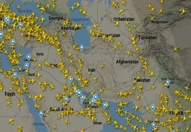کاهش سهم پروازهای عبوری از آسمان ایران/ بازگشت به سطح پیش از بحران چند سال زمان می برد؟ 