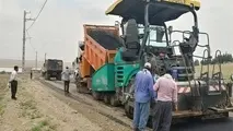 عملیات آسفالت و نورپردازی عیدگاه دهنه کلاله آغاز شد