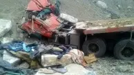 شیب پرحادثه نزدیک حاجی آباد در جاده  سیرجان به بندرعباس