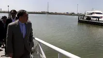 بهره‌برداری از رمپ شناور در جزیره هنگام