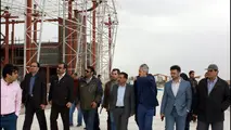 بازدید معاون وزیر راه و شهرسازی از روند ریل‌گذاری راه‌آهن همدان - تهران