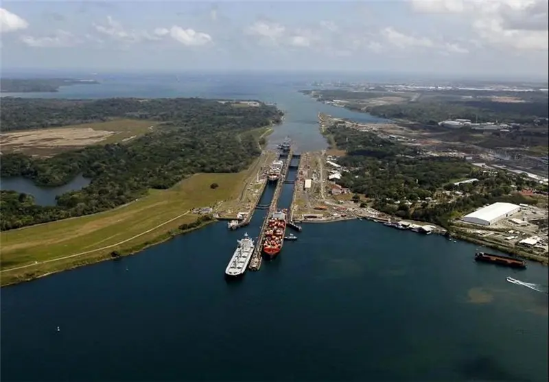 کاهش تردد کشتی‌های  آمریکایی از کانال پاناما 