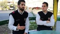 دستور تخلیه را نشنیدیم/ از ارتفاع ۹ متری به پایین پریدیم 