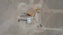 سنکرون ۴ واحد توربین مزرعه بادی خواف در ۴۸ ساعت