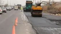اجرای عملیات روکش آسفالت در محورهای ارتباطی بهشهر 