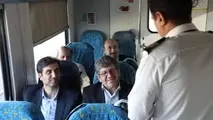 مدیرعامل راه آهن در پویش «روز بدون خودرو»/ سفر با قطار حومه ای برای ترویج حمل ونقل