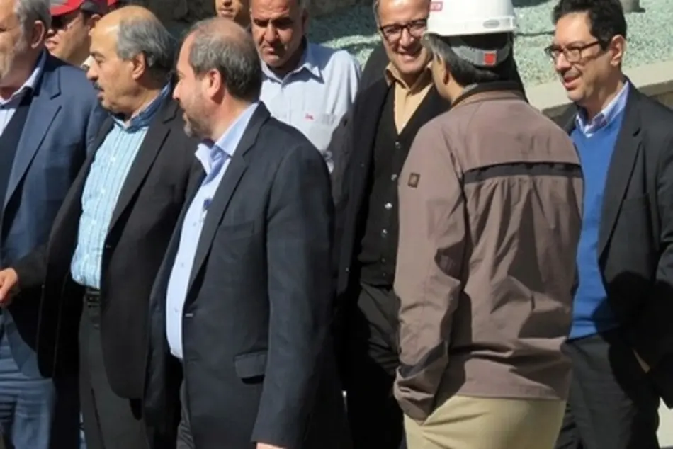 بازدید مدیرعامل گروه مپنا از پروژه خط یک مترو اصفهان