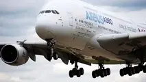 لحظه ترسناک برخاستن ایرباس A380 از روی باند پروازی