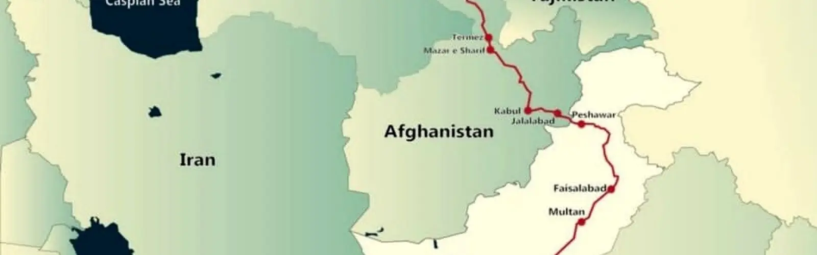 اتصال شبکه ریلی چین به اروپا از طریق مسیر ریلی افغانستان و ایران