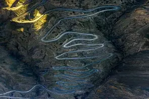 خطرناکترین جاده ایران، ۵ کیلومتر ۶۰۰ متر ارتفاع