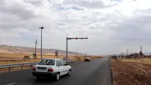 کاهش ۳۰ الی ۵۰ درصدی تردد در محورهای مواصلاتی کرمانشاه