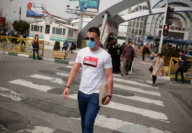 انتشار نقشه میزان خطر ابتلا به کرونا در تهران 