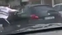 درگیری عجیب پلیس راهور با یک راننده