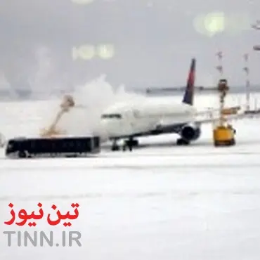 برف مدارس ایلام را تعطیل و پروازهای فرودگاه را لغو کرد