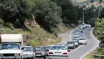 جدول  وضعیت ترافیک لحظه‌ای راه‌های اصلی و فرعی استان تهران -۱