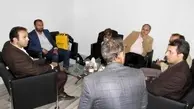 حضور مدیران و مشاور مدیر عامل شرکت بهره برداری متروی تهران در غرفه تراورس