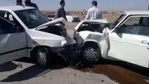 برخورد مرگبار سه خودرو در محور" اقلید - یاسوج"