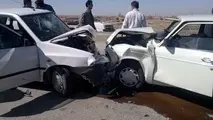 برخورد مرگبار سه خودرو در محور" اقلید - یاسوج"