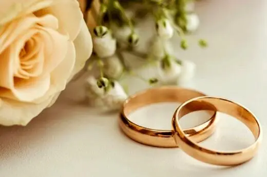 هدیه رجا به زوجین به مناسبت روز ازدواج