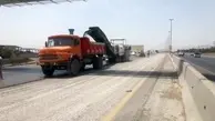 آغاز عملیات عمرانی و محدودیت موقت تردد در آزاد راه کرج - قزوین