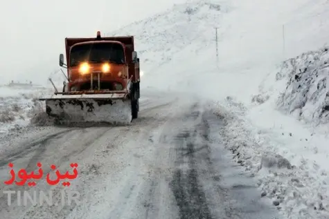 گزارش تصویری / بارش برف و کولاک شدید در محورهای زنجان