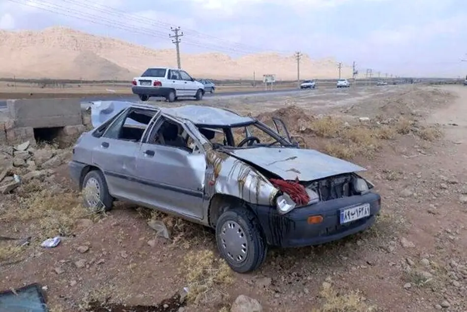 سوانح جاده‌ای در محورهای ساوه یک کشته و ۴مجروح برجای گذاشت