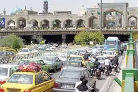 کاهش میانگین سرعت خودروها در معابر شهر مشهد