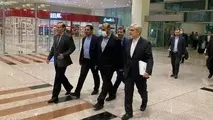 قاسمی وزیر راه و شهرسازی وارد اسلام آباد شد