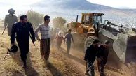 رفع تصرف 9.5 هکتار از اراضی ملی در کردستان 