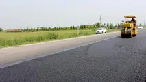 پیشرفت 90 درصدی پروژه تعریض و بهسازی محور میانه- میاندوآب