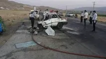 ۳ کشته و ۲ مجروح در تصادف نیسان با پراید در جاده پلدختر- دره شهر