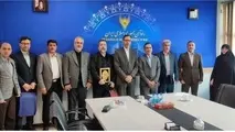 مراسم تکریم و معارفه مدیرکل هسته گزینش راه آهن برگزار شد