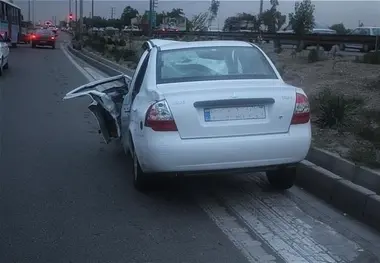 
تصادف منجر به فوت یک دستگاه تیبا با مزدا ۳
