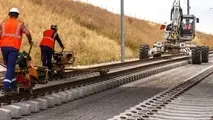  ۲۱۸کیلومتر ریل‌گذاری در پروژه راه‌آهن میانه-اردبیل 