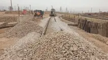 توسعه زیرساخت های ریلی در سمنان با احداث دهانه دوم زیرگذر خیرآباد