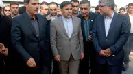 بازدید وزیر راه و شهرسازی از پروژه کارخانه نورد فولاد بندر امام خمینی