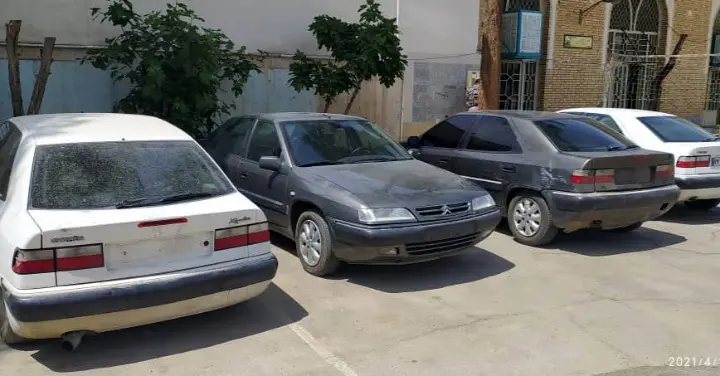 سرقت خودروهای زانتیا در اصفهان، کشف در کاشان