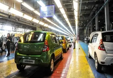 افزایش 9.5 درصدی تولید خودرو در دی‌ماه