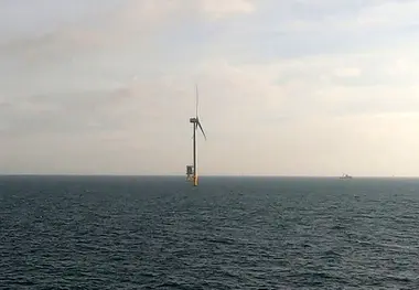 First Turbine Installed at World’s Largest Offshore Wind Farm