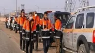 برگزاری رژه خودرویی ماشین آلات راهداری و حمل‌ و نقل جاده‌ ای خراسان شمالی 