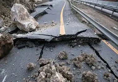 خطر ریزش و رانش در جاده هراز جدی است